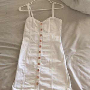 White Forever 21 Dress Size Large